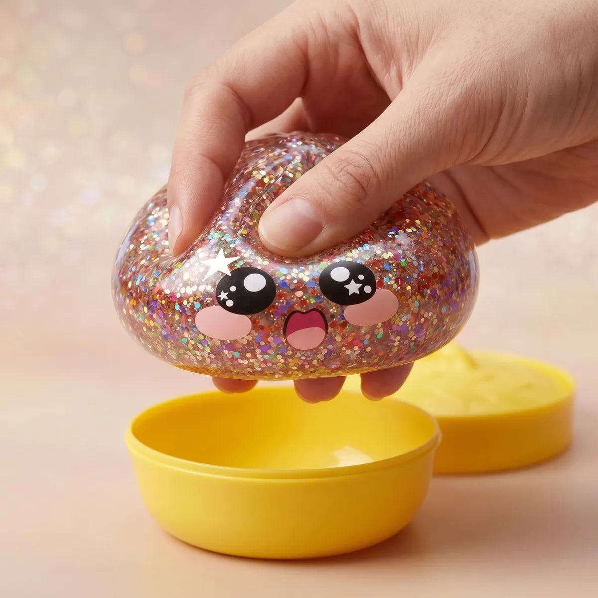 Kawaii Pink Galaxy Dumpling Squishy - Image 4