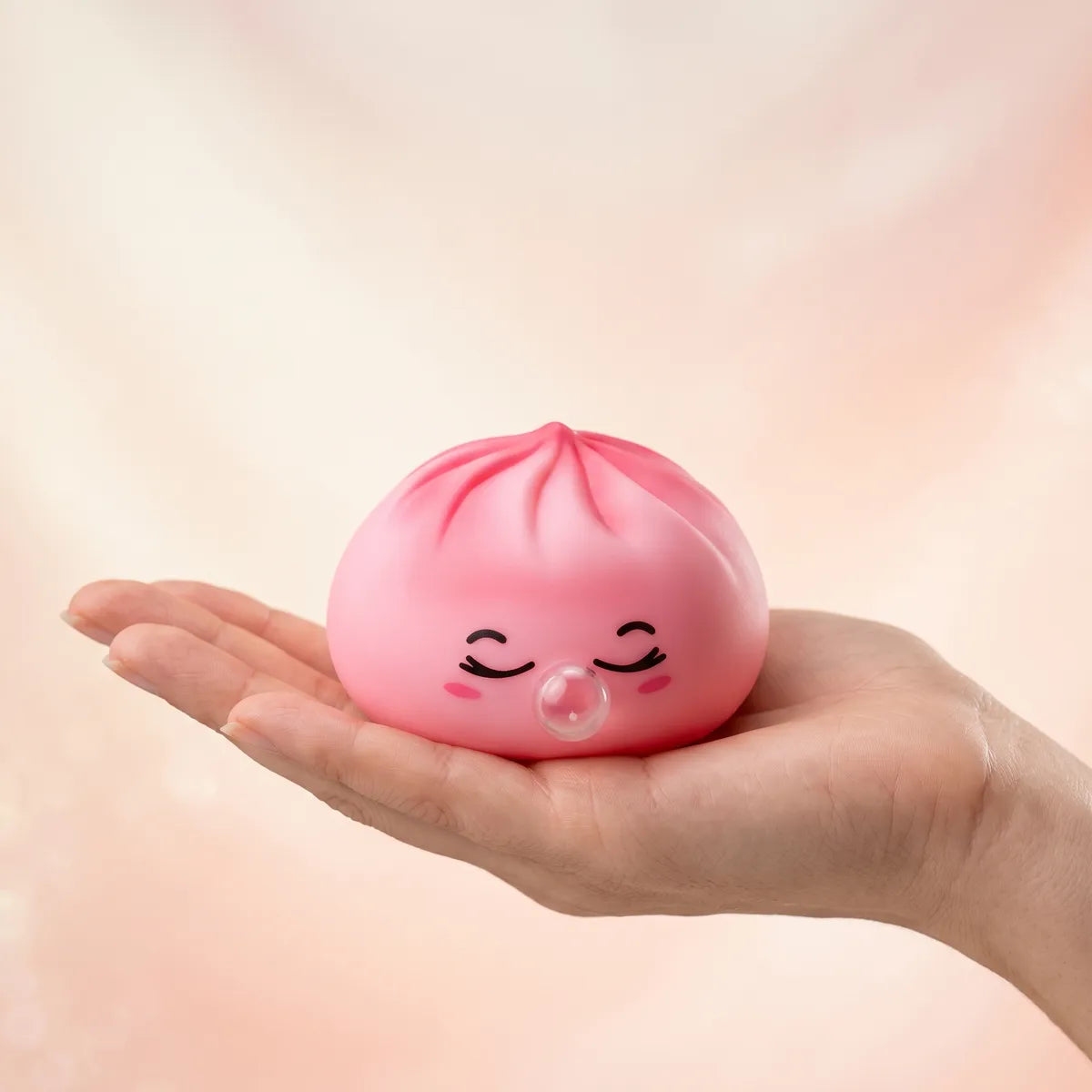 Blossom Pink Rare Blow Dumpling Squishy - Image 3