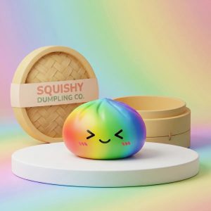 Prism Rainbow Color Dumpling Squishy