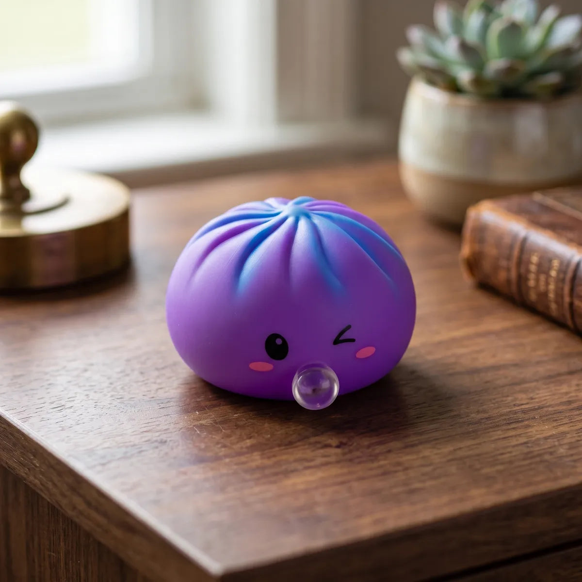 Cosmic Purple Rare Blow Dumpling Squishy - Image 8