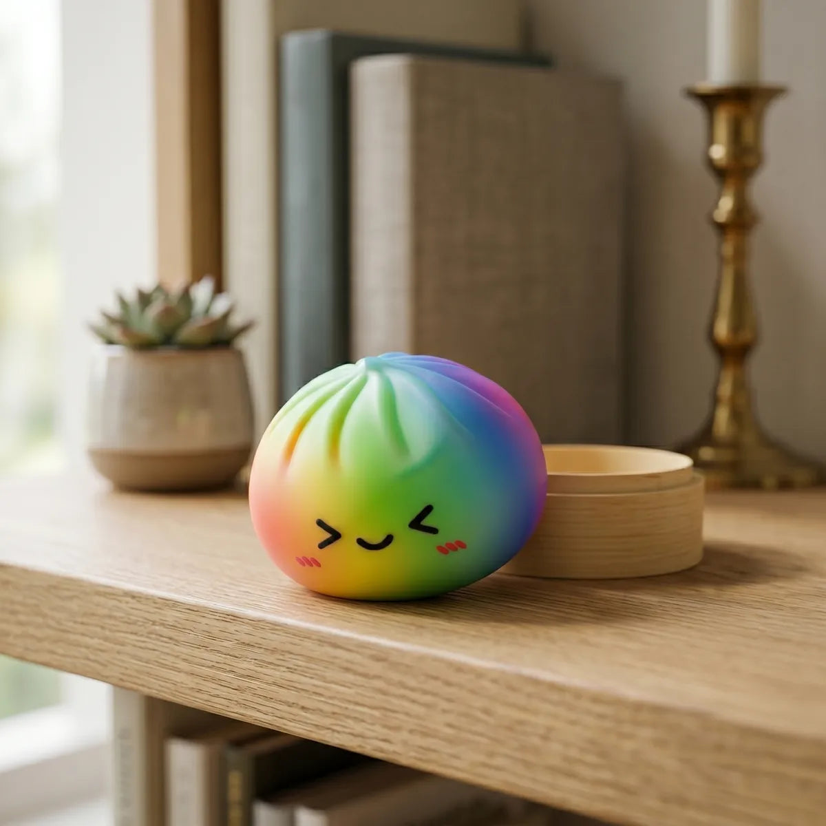 Prism Rainbow Color Dumpling Squishy - Image 7
