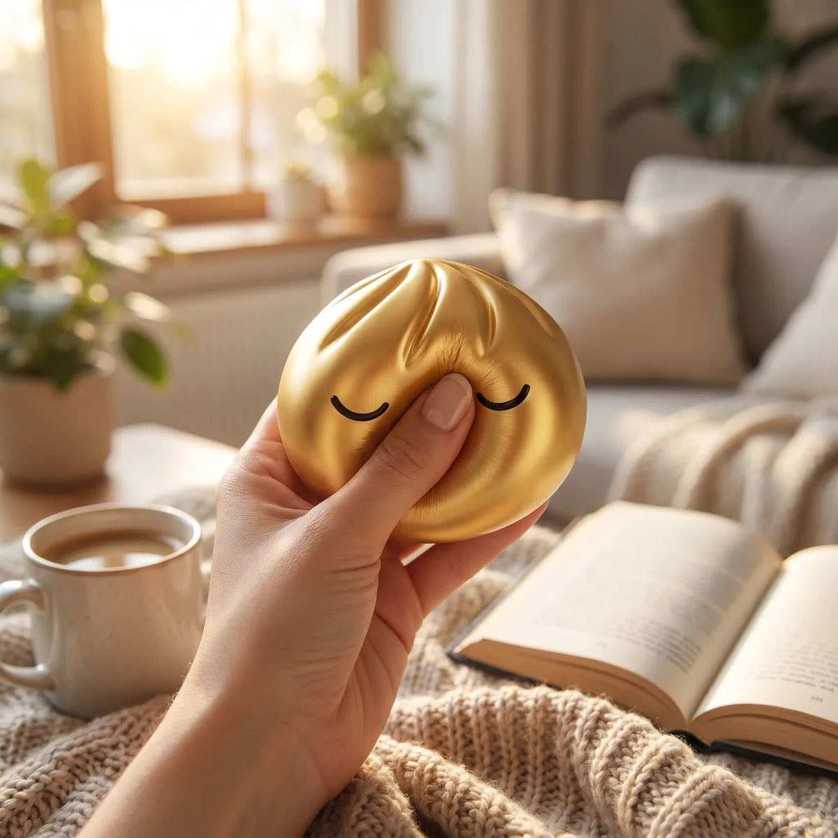Treasure Rare Gold Dumpling Squishy - Image 7