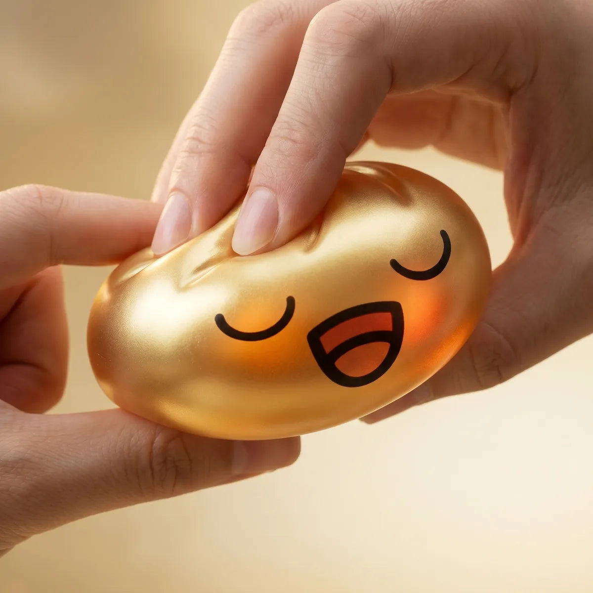 Treasure Rare Gold Dumpling Squishy - Image 4