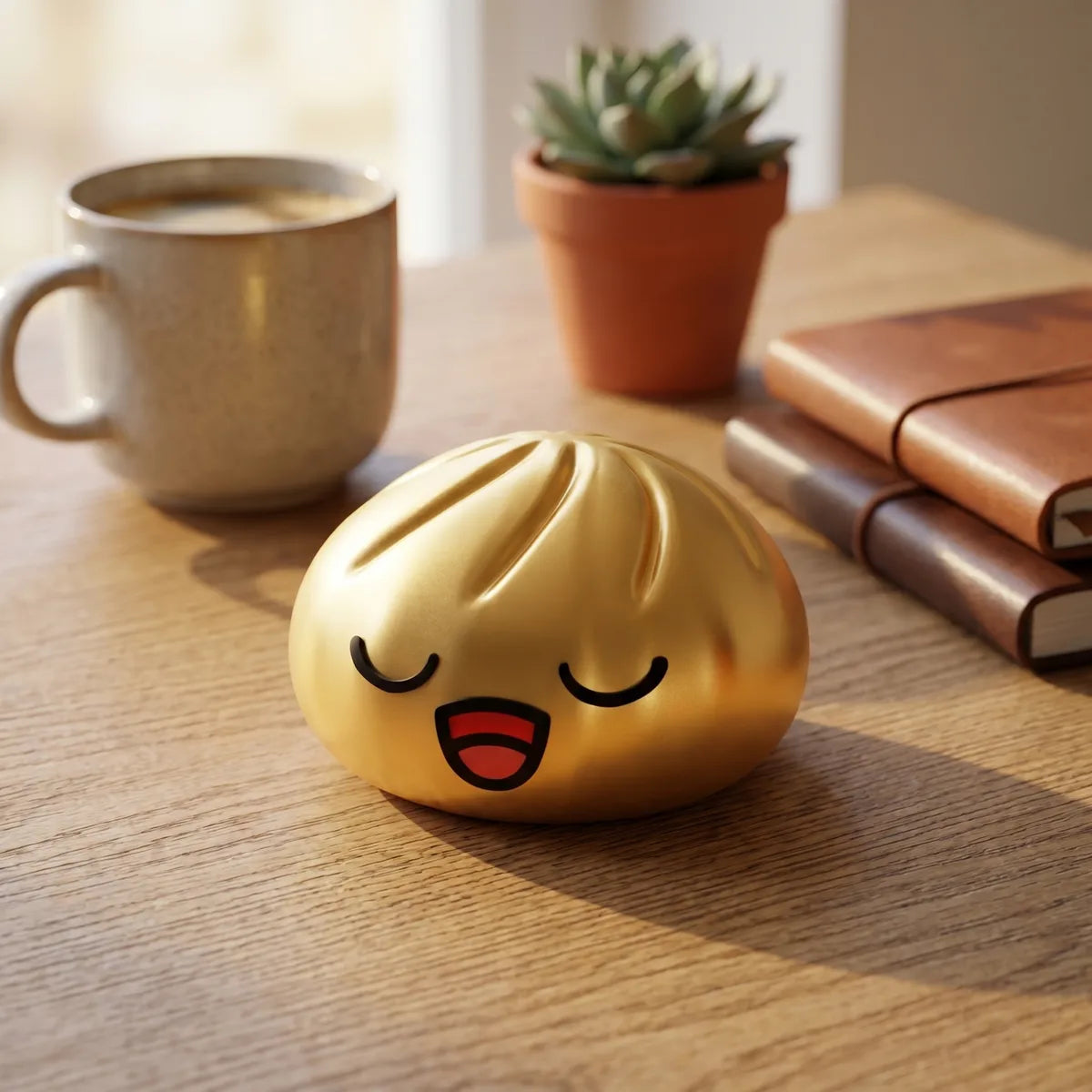 Treasure Rare Gold Dumpling Squishy - Image 8