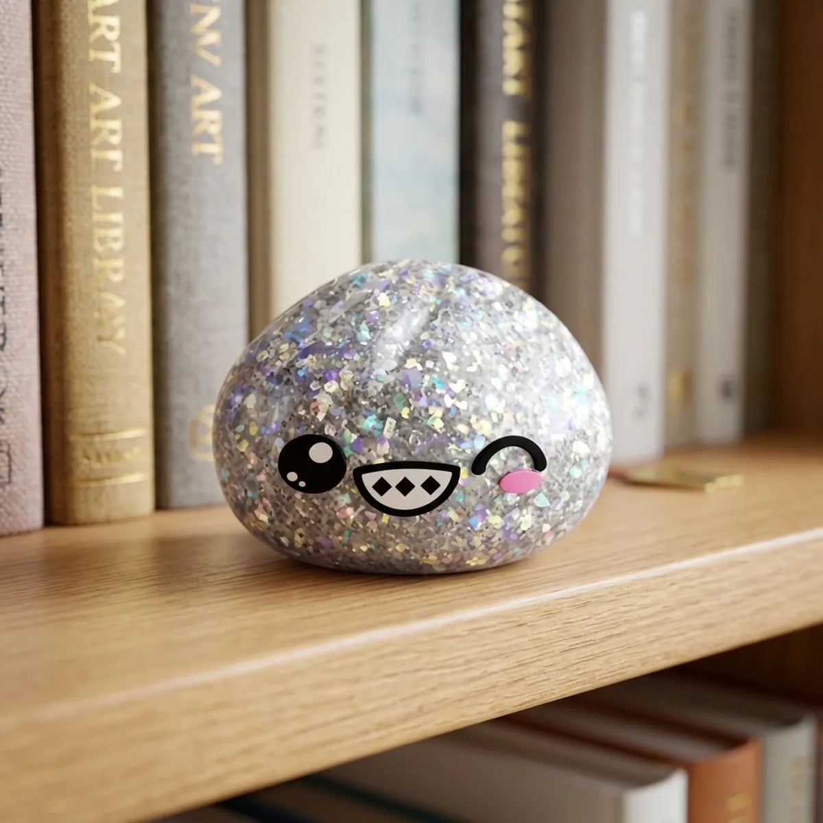 Shimmer Rare Silver Dumpling Squishy - Image 8