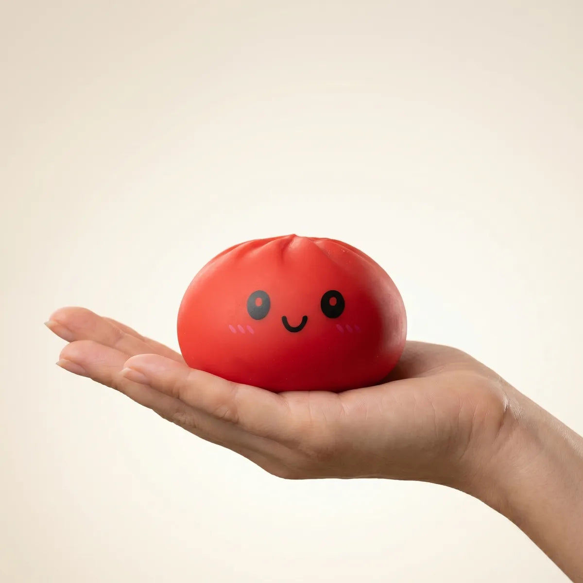Cherry Red Dumpling Squishy - Image 3