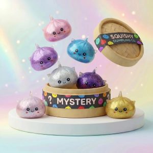 Sparkly Mystery Dumpling Squishy Unicorn Glitter