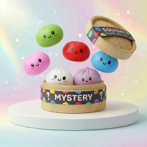 Surprise Dumpling Squishy Mystery Box