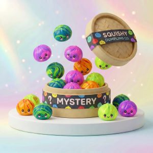 Swirl Mystery Mini Tie Dye Dumpling Squishy