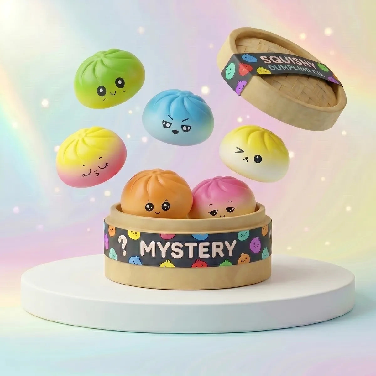 Trending Viral Mystery Dumpling Squishy