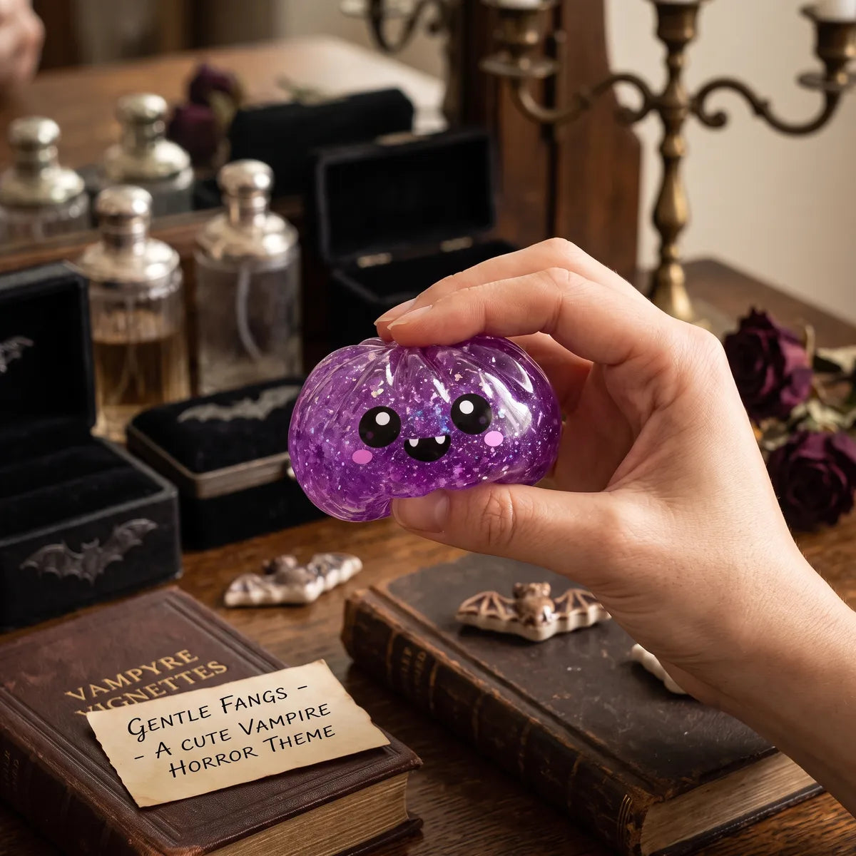 Fanged Vampire Halloween Dumpling Squishy - Image 7