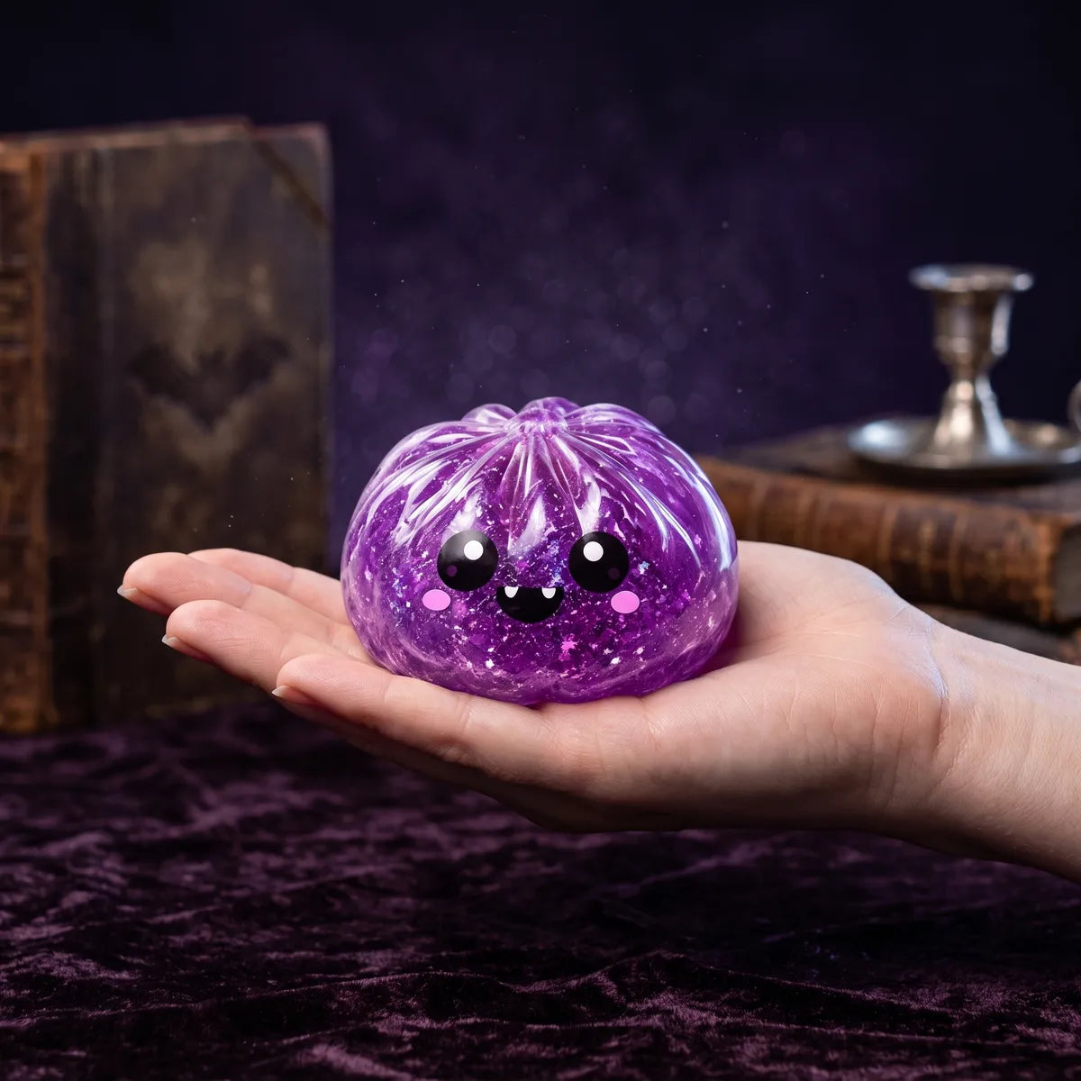Fanged Vampire Halloween Dumpling Squishy - Image 3