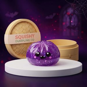 Fanged Vampire Halloween Dumpling Squishy