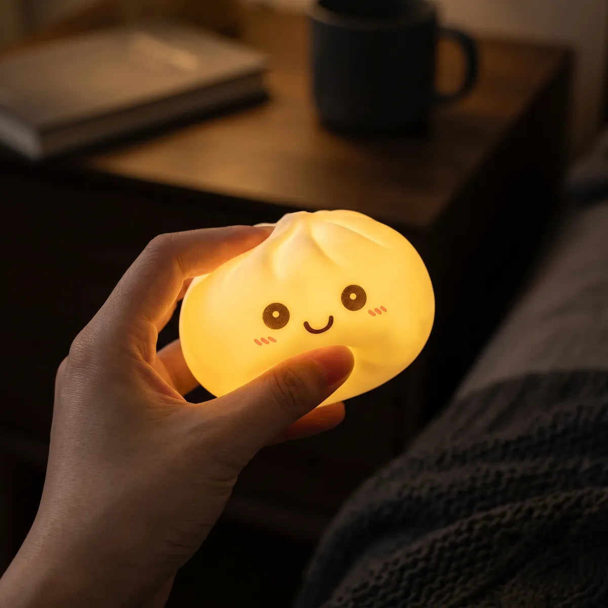 Moonlight White Squishy Dumpling Light - Image 7