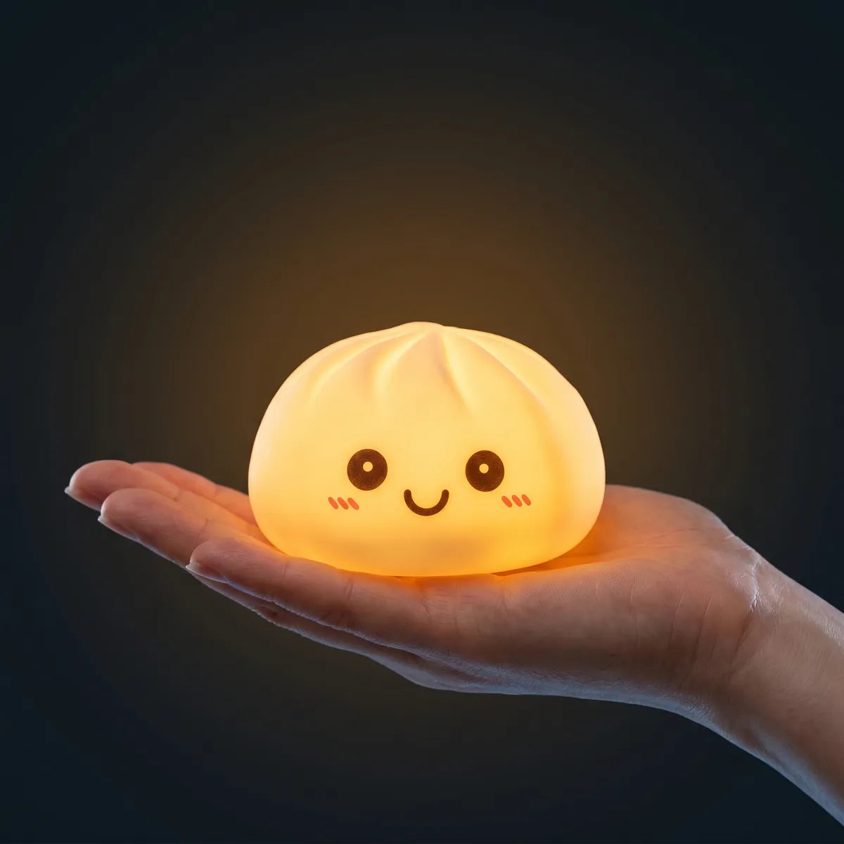 Moonlight White Squishy Dumpling Light - Image 3