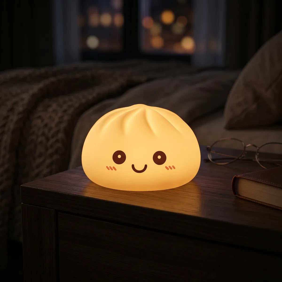 Moonlight White Squishy Dumpling Light - Image 8