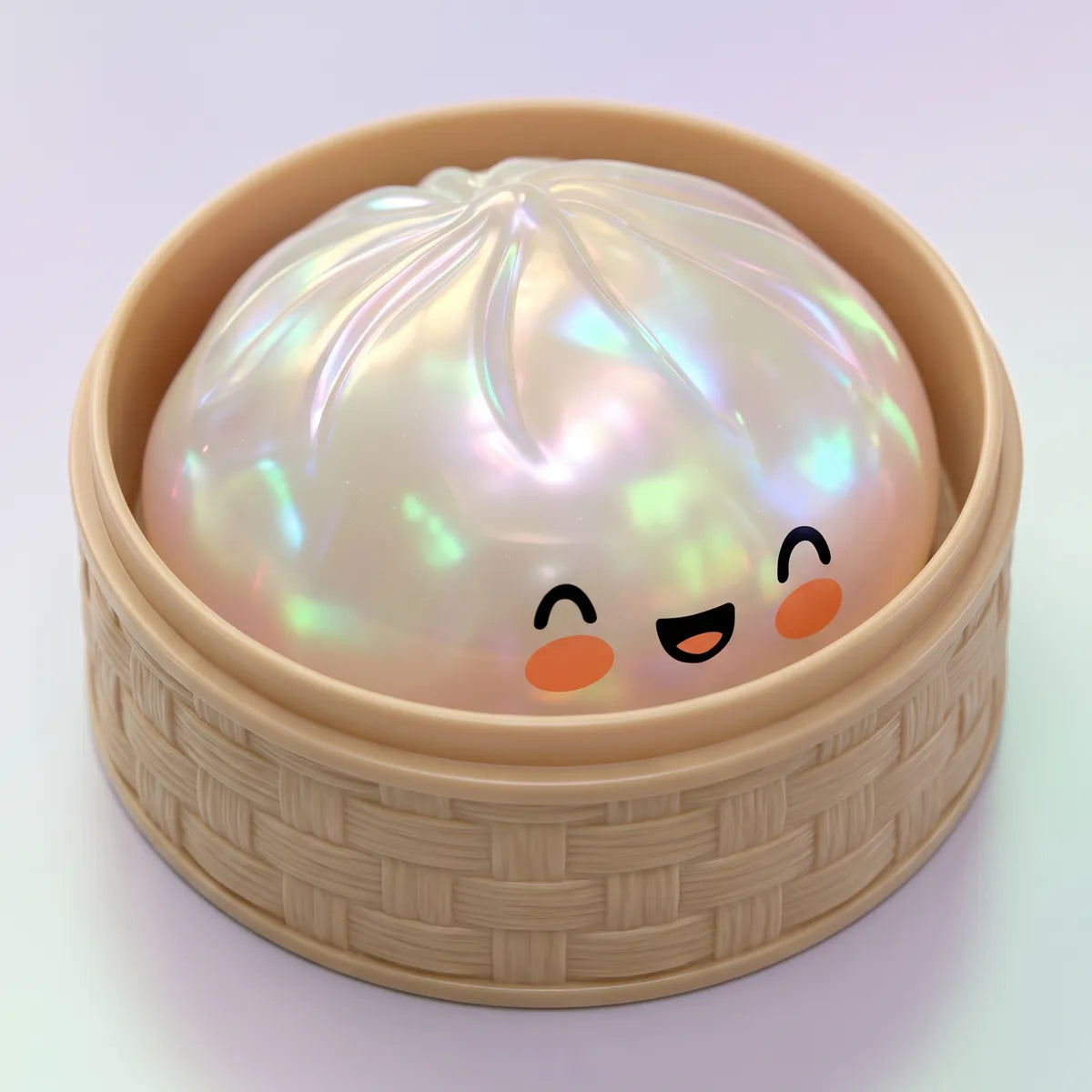 Cloud White Unique Dumpling Squishy - Image 2