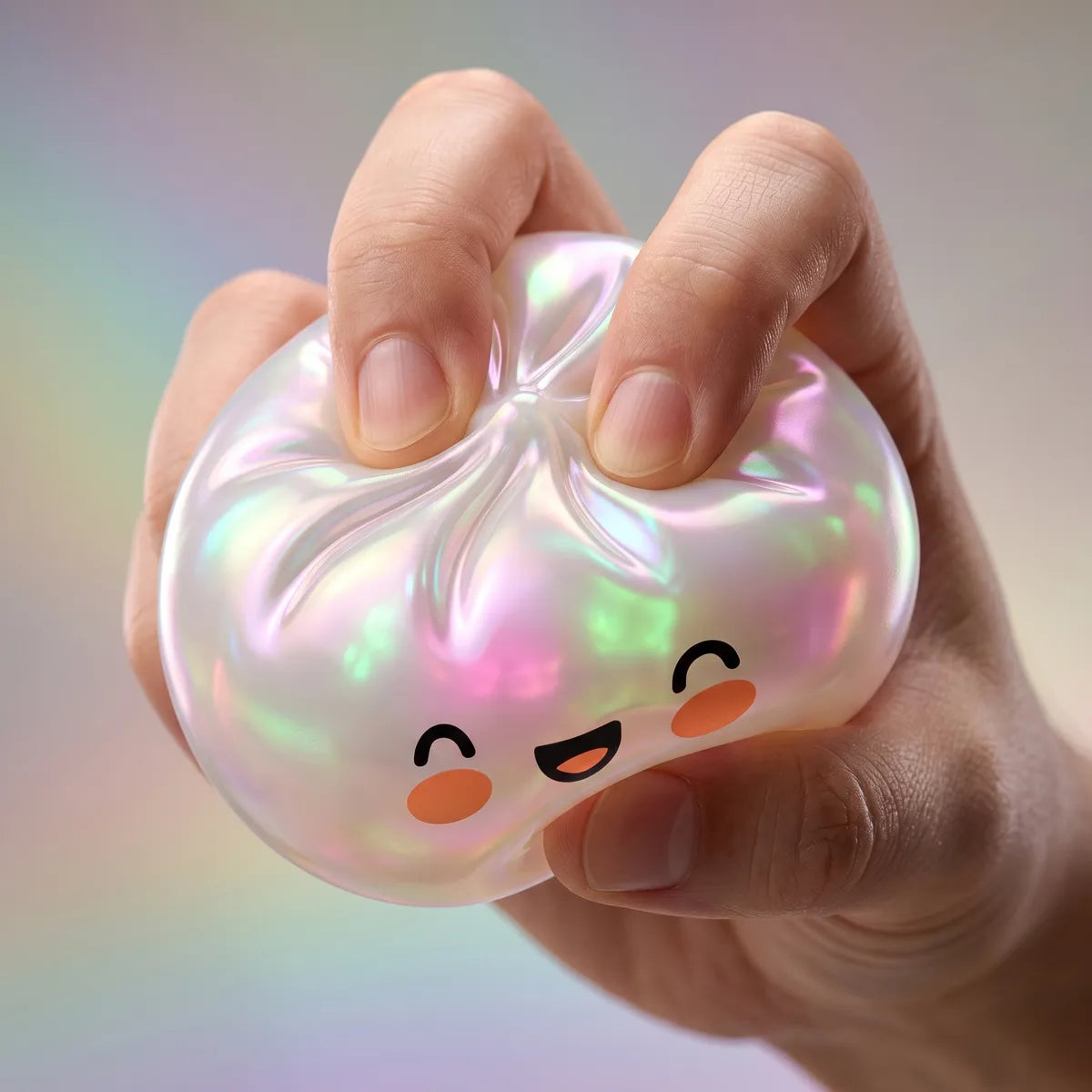 Cloud White Unique Dumpling Squishy - Image 6