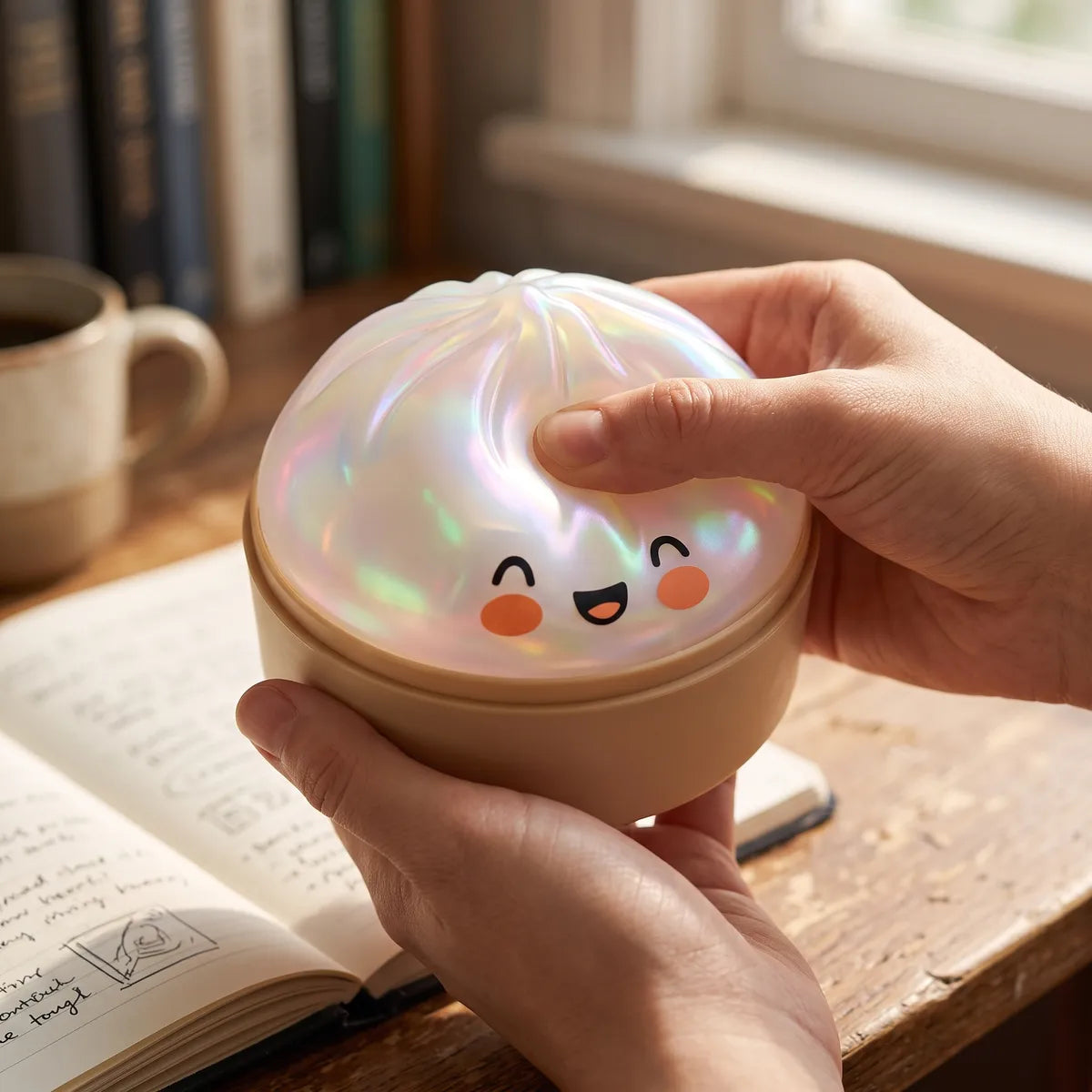 Cloud White Unique Dumpling Squishy - Image 8