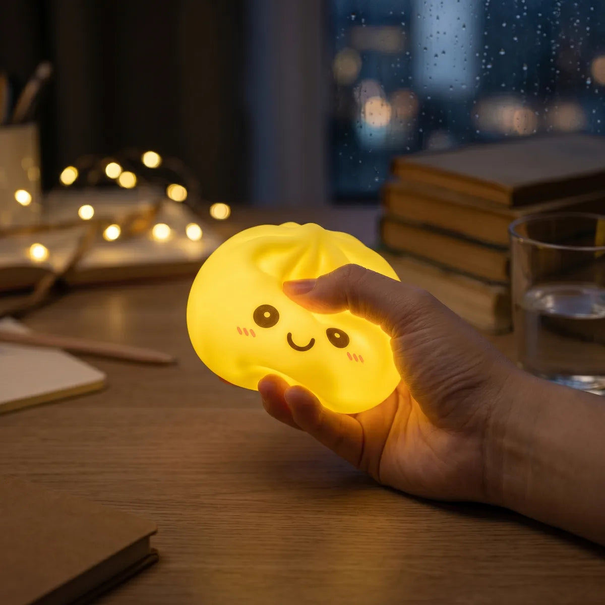 Sunny Yellow Squishy Dumpling Light - Image 7